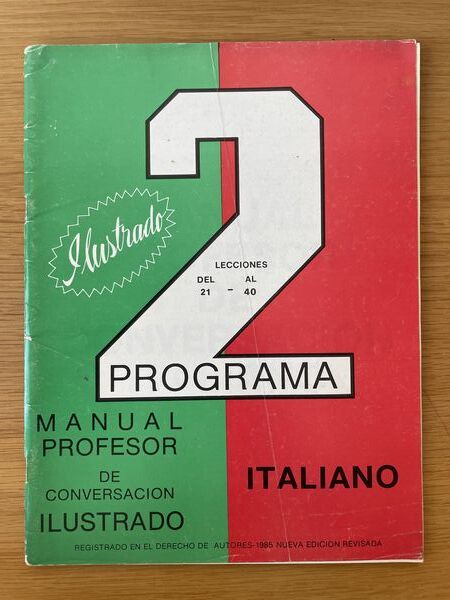Manual profesor de conversación ilustrado lecciones 21 a 40 Italiano 2