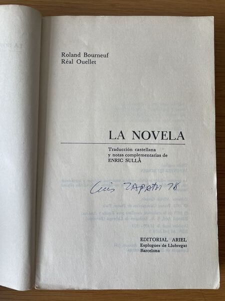 La novela