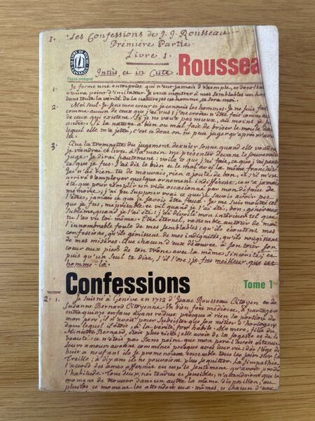 Les confessions. Tome 1