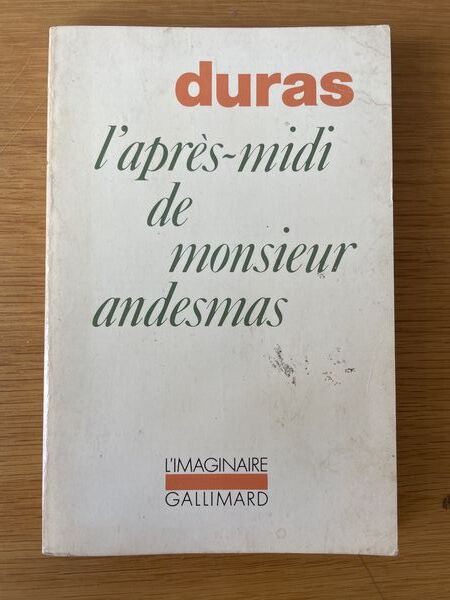 L'après-midi de monsieur Andesmas