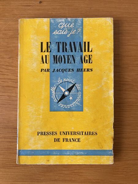 Le travail au Moyen Age