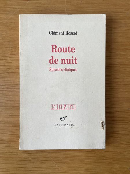 Route de nuit: épisodes cliniques