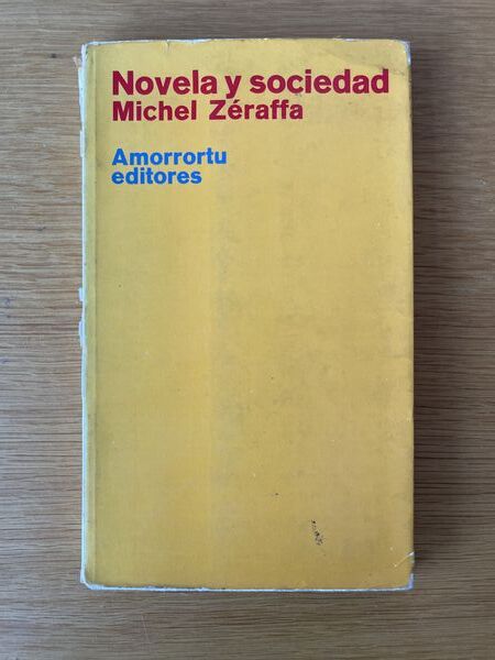 Novela y sociedad
