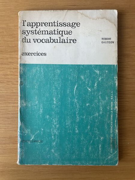 L'Apprentissage systématique du vocabulaire
