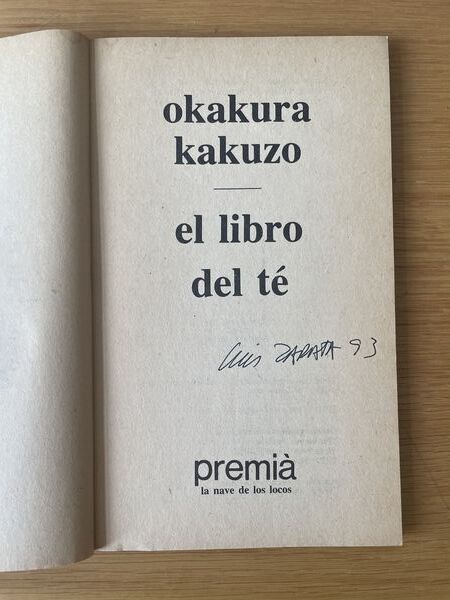 El libro del té