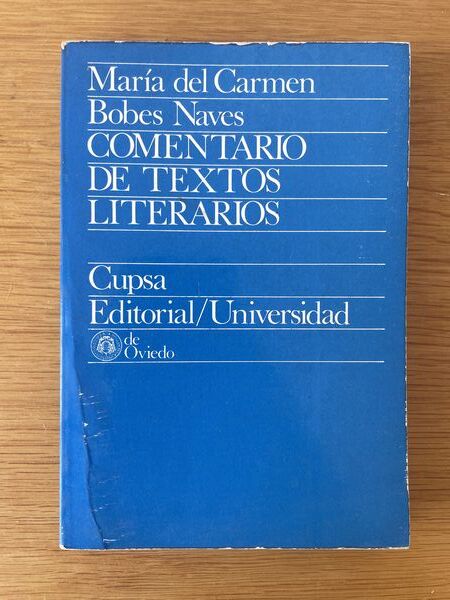 Comentario de textos literarios: método semiológico