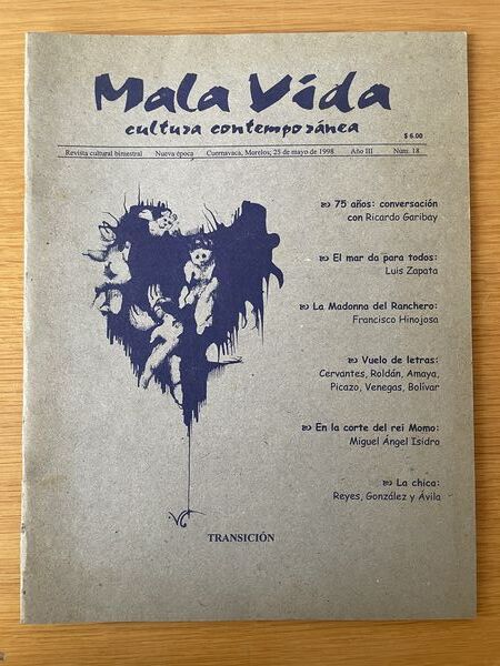 Revista, Mala vida: cultura contemporánea 18