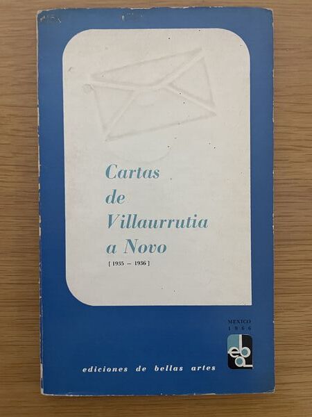 Cartas de Villaurrutia a Novo, 1935-1936