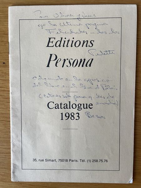 Revista, Editions Persona