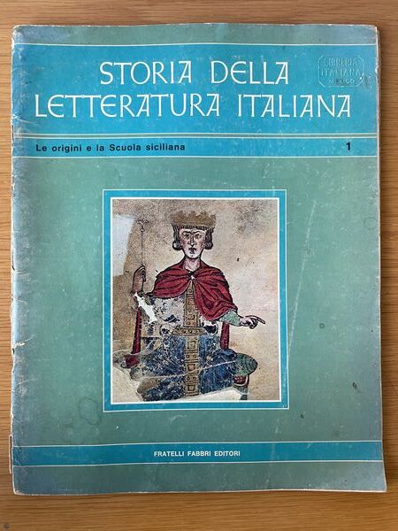 Storia della letteratura italiana: Le origini e la Scuola siciliana