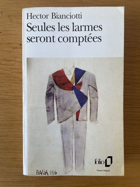 Seules les larmes seront comptées: roman