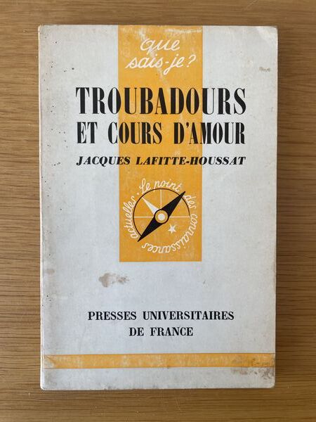 Troubadours et cours d'amour