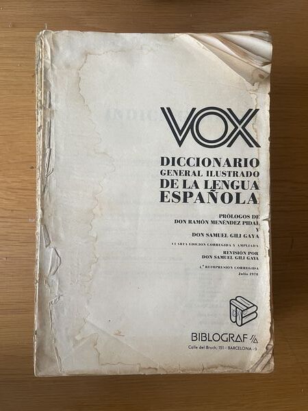 Vox: diccionario general ilustrado de la lengua española