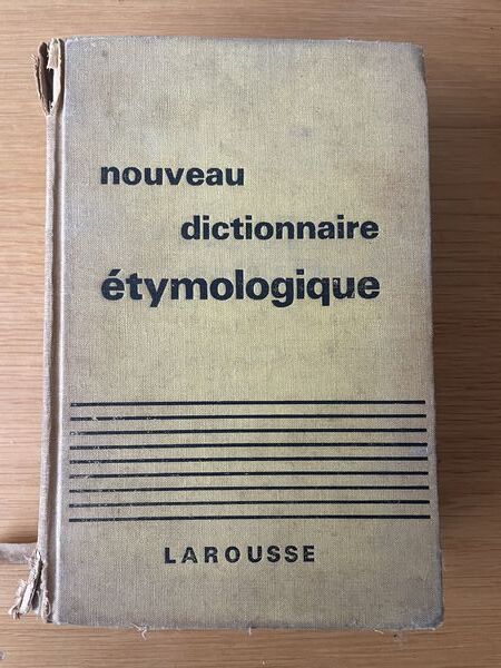 Nouveau dictionnaire etymologique