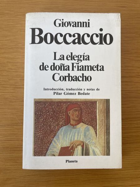 La elegía de doña Fiameta Corbacho