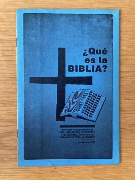 Qué es la Biblia