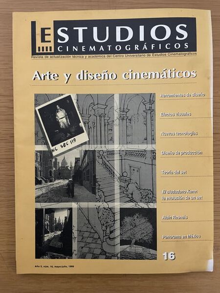 Revista, Estudios cinematográficos 16