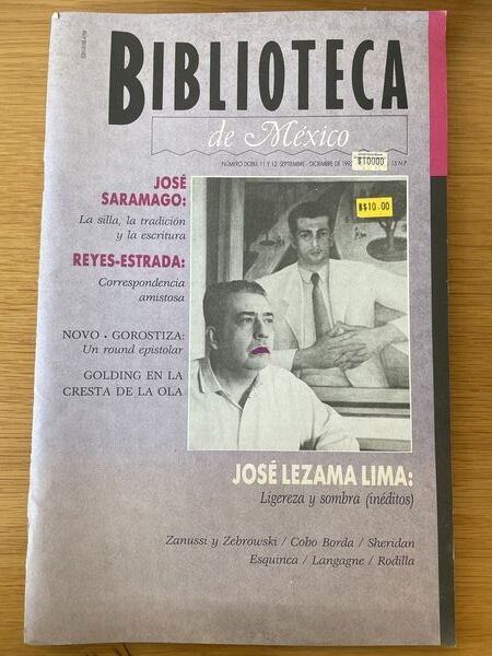 Revista, Biblioteca de México 11 y 12
