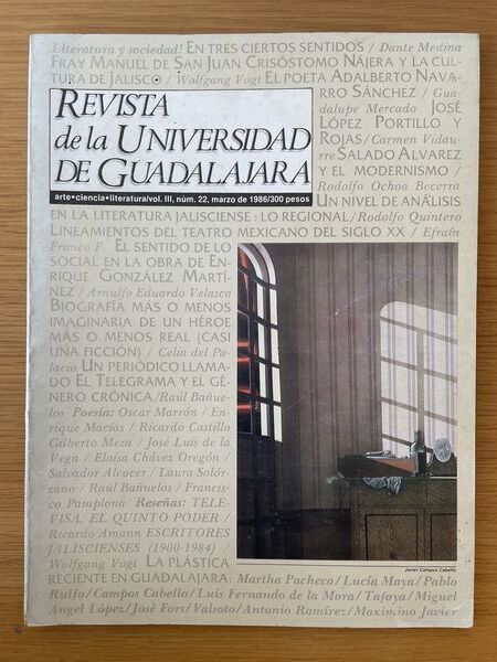 Revista, Universidad de Guadalajara