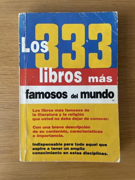 Los 333 libros más famosos del mundo