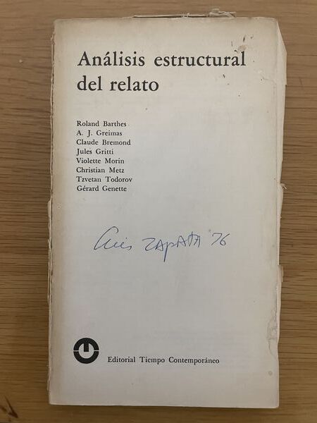 Análisis estructural del relato