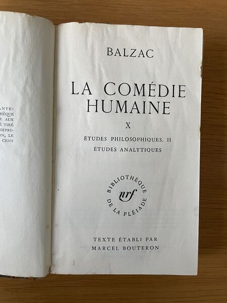 La comédie humaine