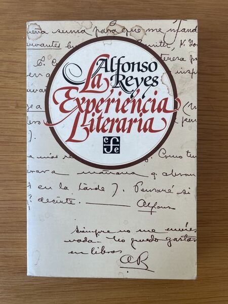 La experiencia literaria