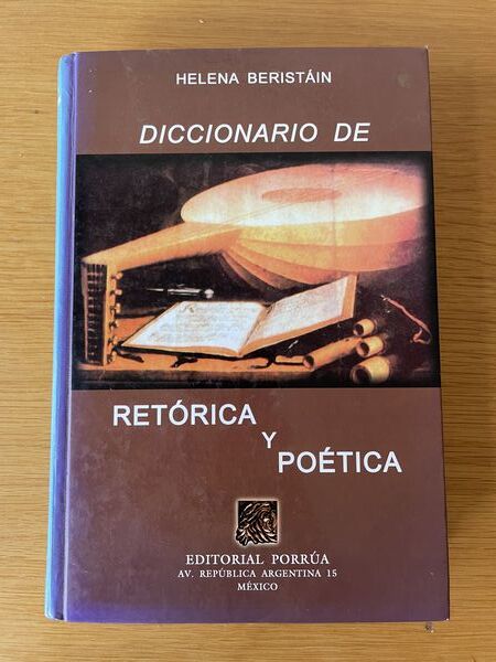 Diccionario de retórica y poética