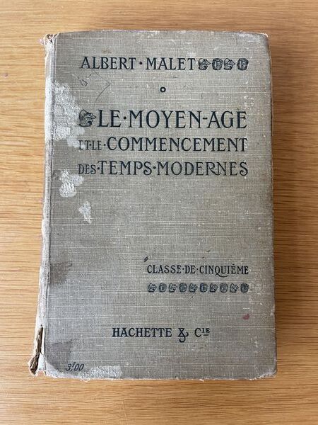 Le Moyen Age et le commencement des temps modernes: classes de cinquième A et B