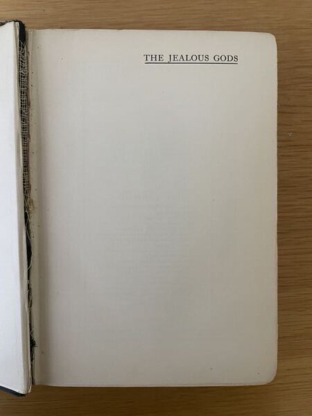 The jealous gods: a processional novel of the fifth century, B.C. (concerning one Alcibiades)