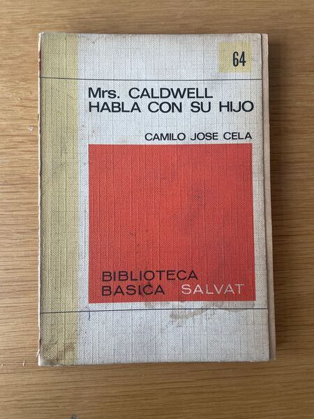 Mrs. Caldwell habla con su hijo