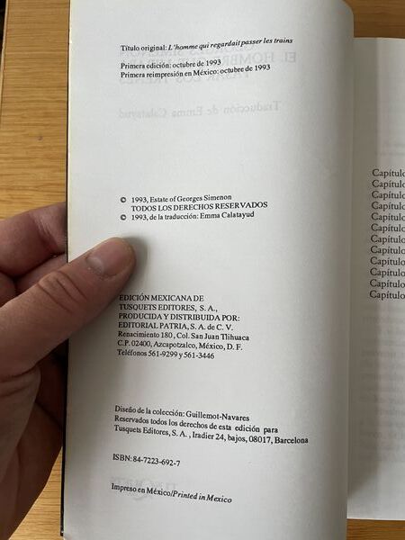 El hombre que miraba pasar los trenes
