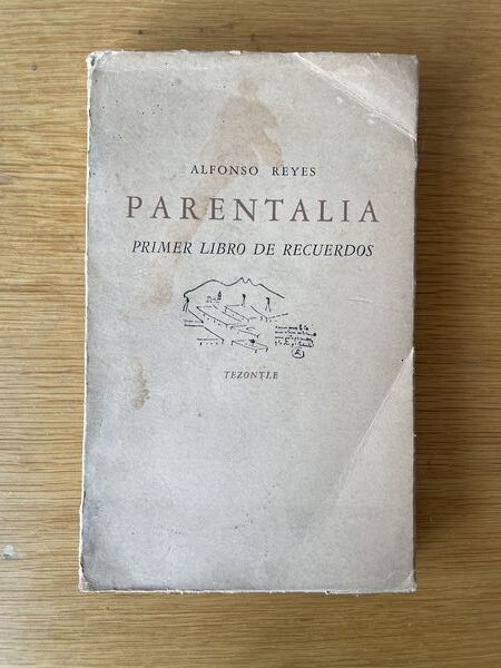 Parentalia: primer libro de recuerdos