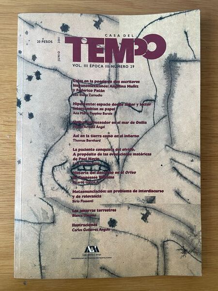 Revista, Casa del tiempo 29