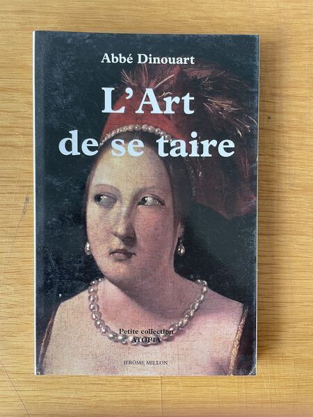 L'art de se taire: 1771