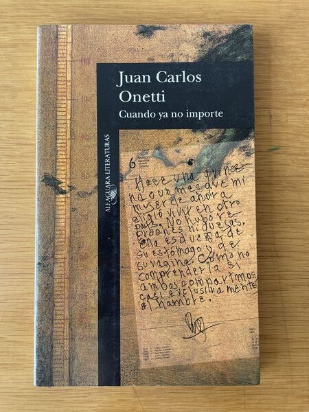 Cuando ya no importe
