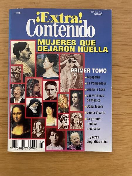 Revista, ¡Extra! Contenido