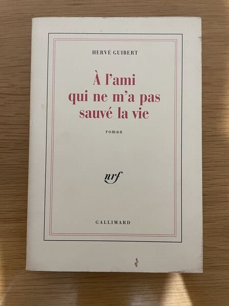 À l'ami qui ne m'a pas sauvé la vie: roman