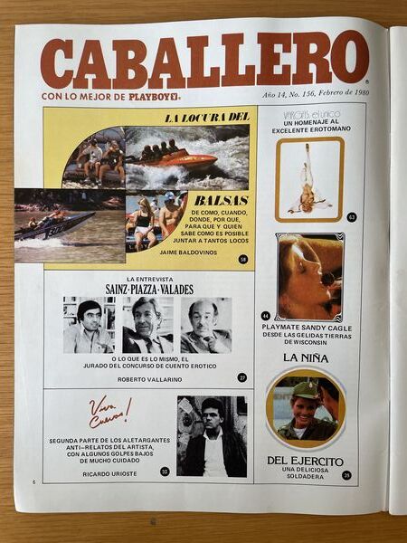 Revista, Caballero 156