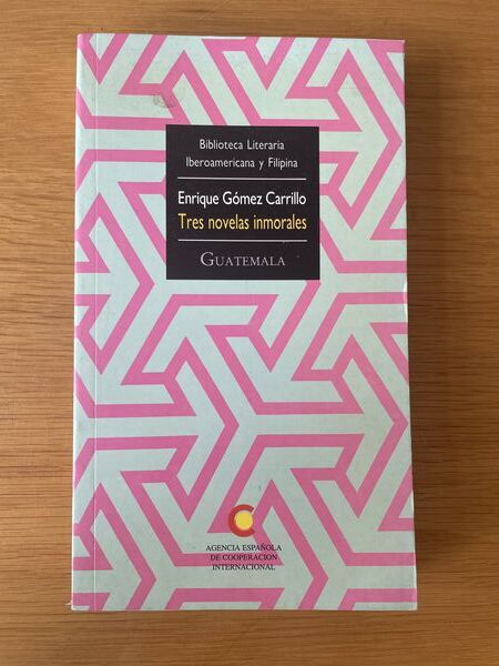 Tres novelas inmorales