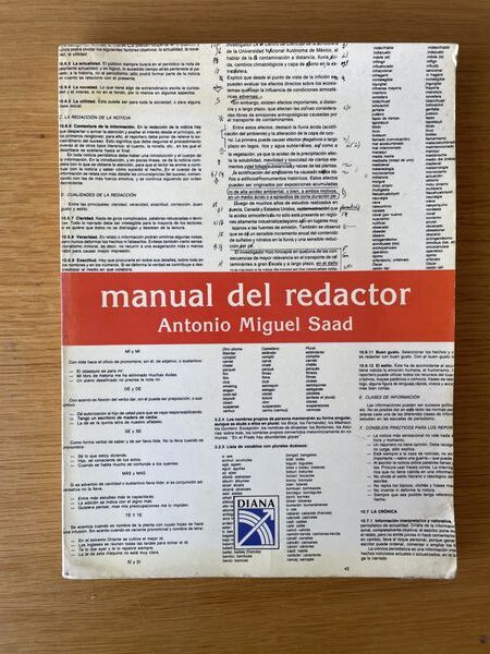 Manual del redactor